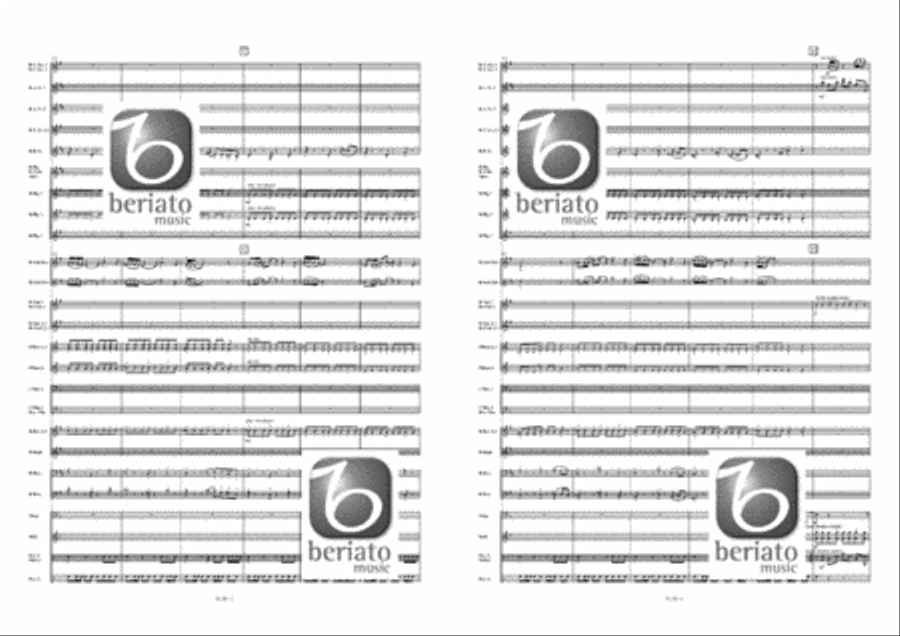 El Cid Fanfare Band scores gallery preview page 4