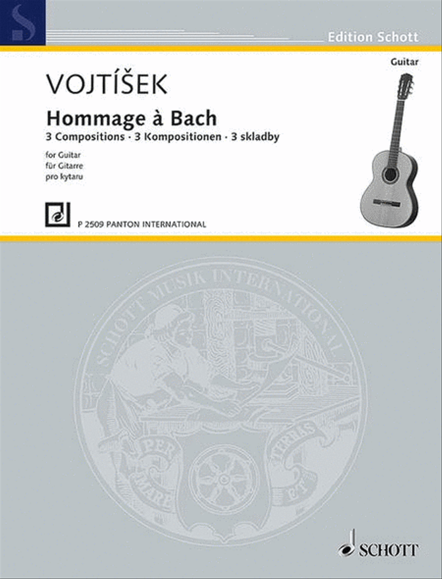 Hommage à Bach Guitar scores gallery preview page 1