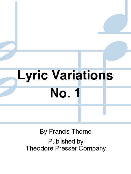 Lyric Variations No. 1