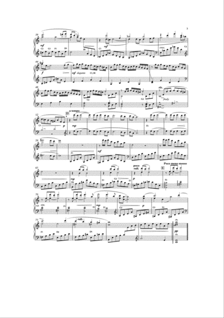 Suite Lyrique Harp scores gallery preview page 3