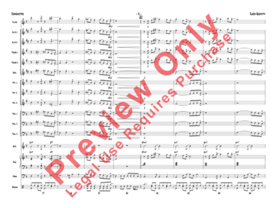 Zero Gravity Jazz Ensemble scores gallery preview page 11