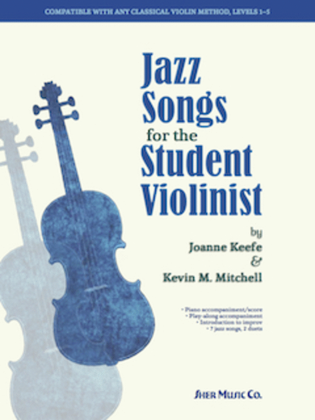 Book cover for Jazz Songs for the Student Violinist