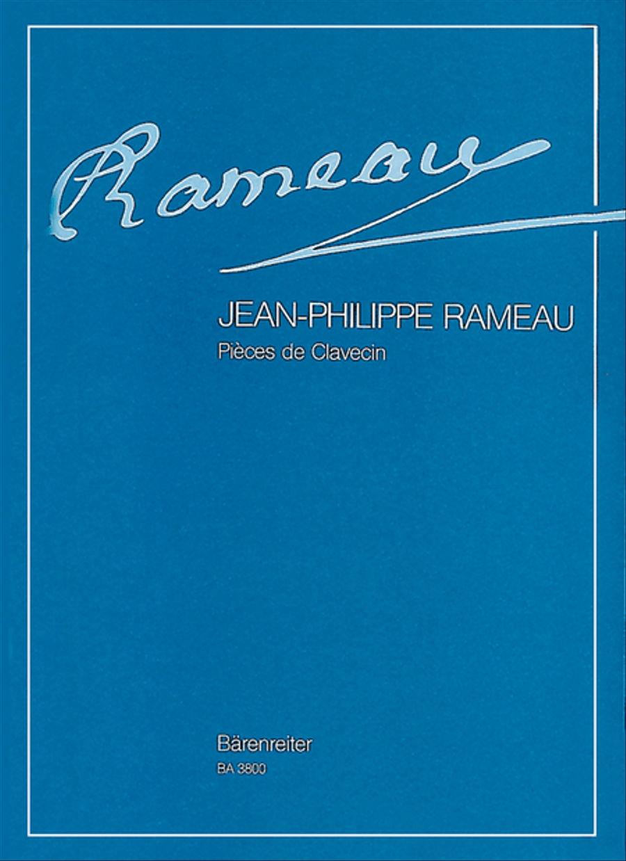 Pieces de Clavecin Harpsichord scores gallery preview page 1