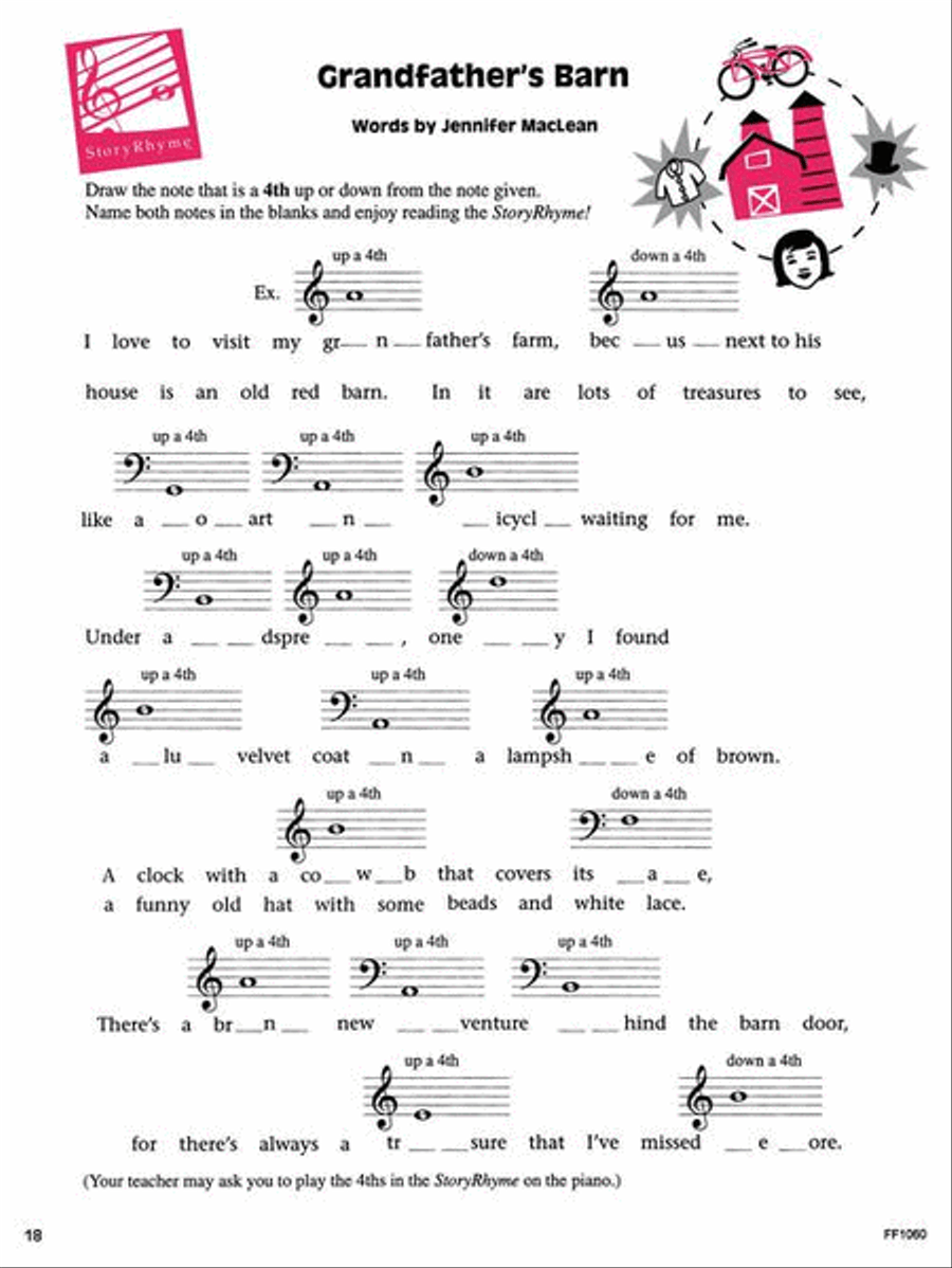 I Can Read Music - Book 2 Piano Method scores gallery preview page 6