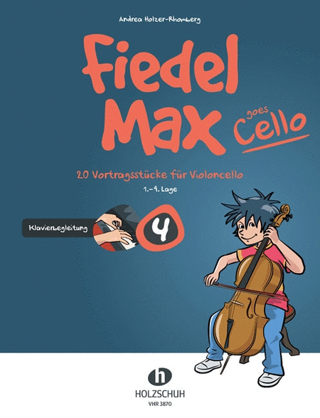 Fiedel-Max goes Cello 4 (Klavierbegleitung)