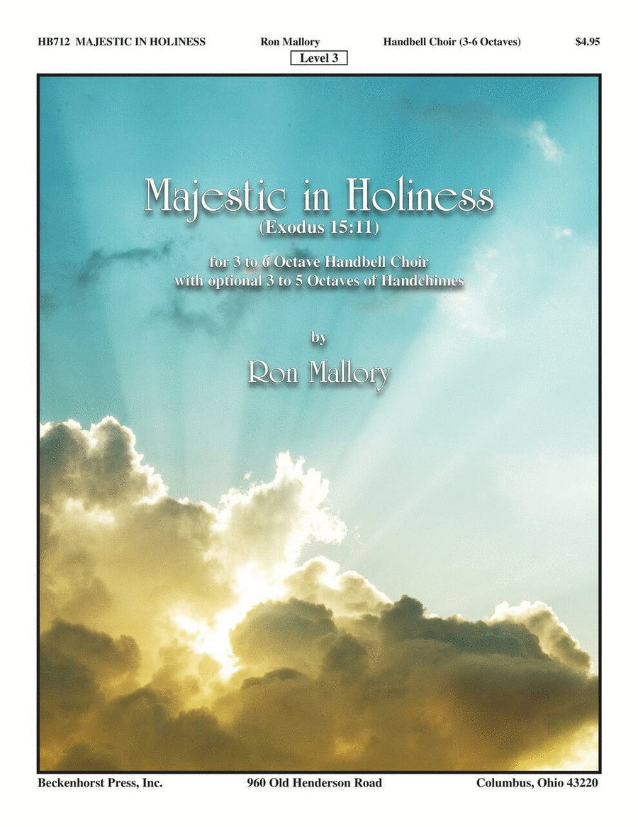 Majestic In Holiness