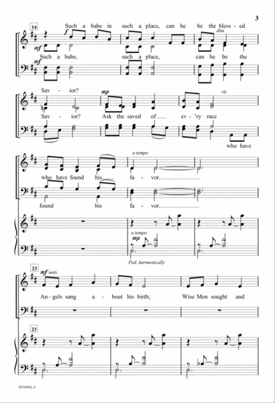 Gentle Mary Gentle Mary 4-Part scores gallery preview page 4