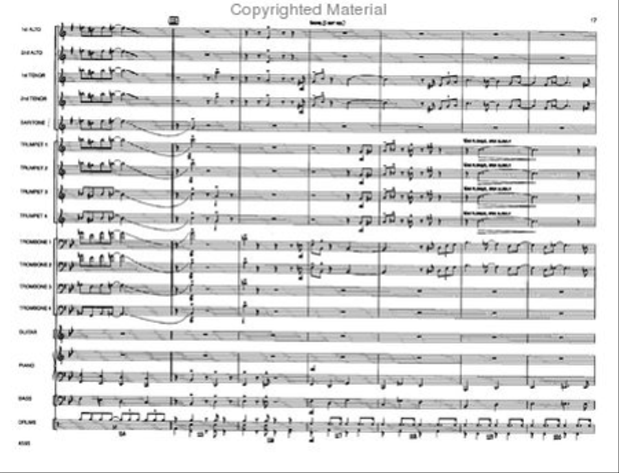 What Can I Tell You? Jazz Ensemble scores gallery preview page 16
