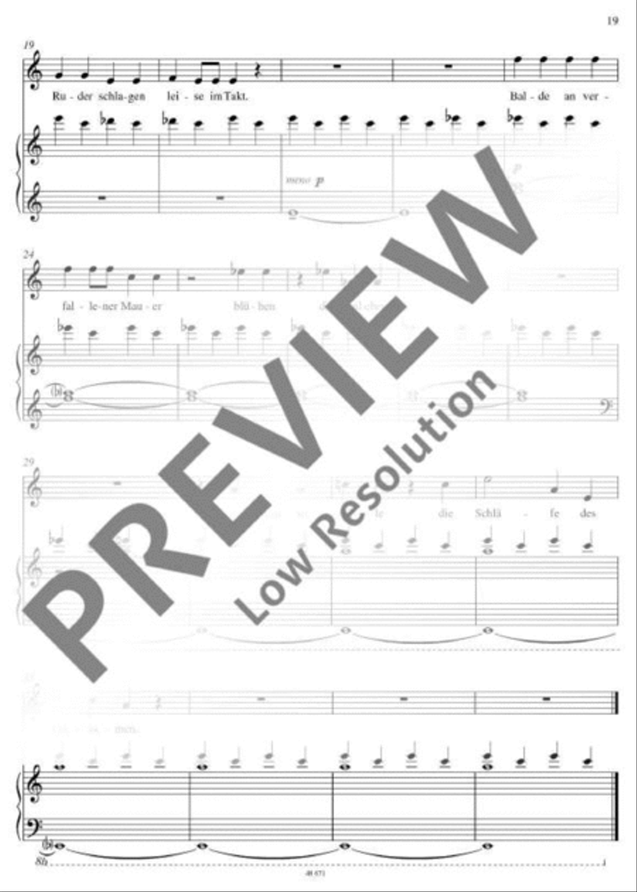 Trakl-Lieder I Trakl-Lieder I Tenor Voice scores gallery preview page 20