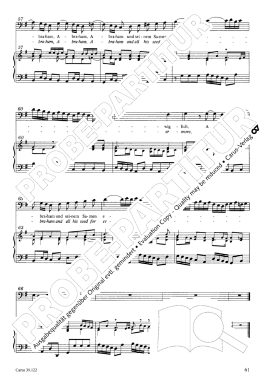 All my spirit exalts (With my spirit I praise the Lord) 4-Part scores gallery preview page 62