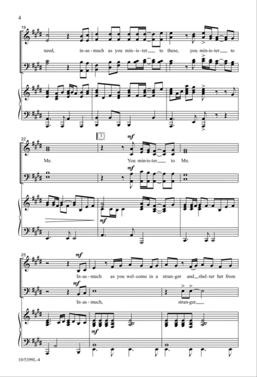 Inasmuch 4-Part scores gallery preview page 4