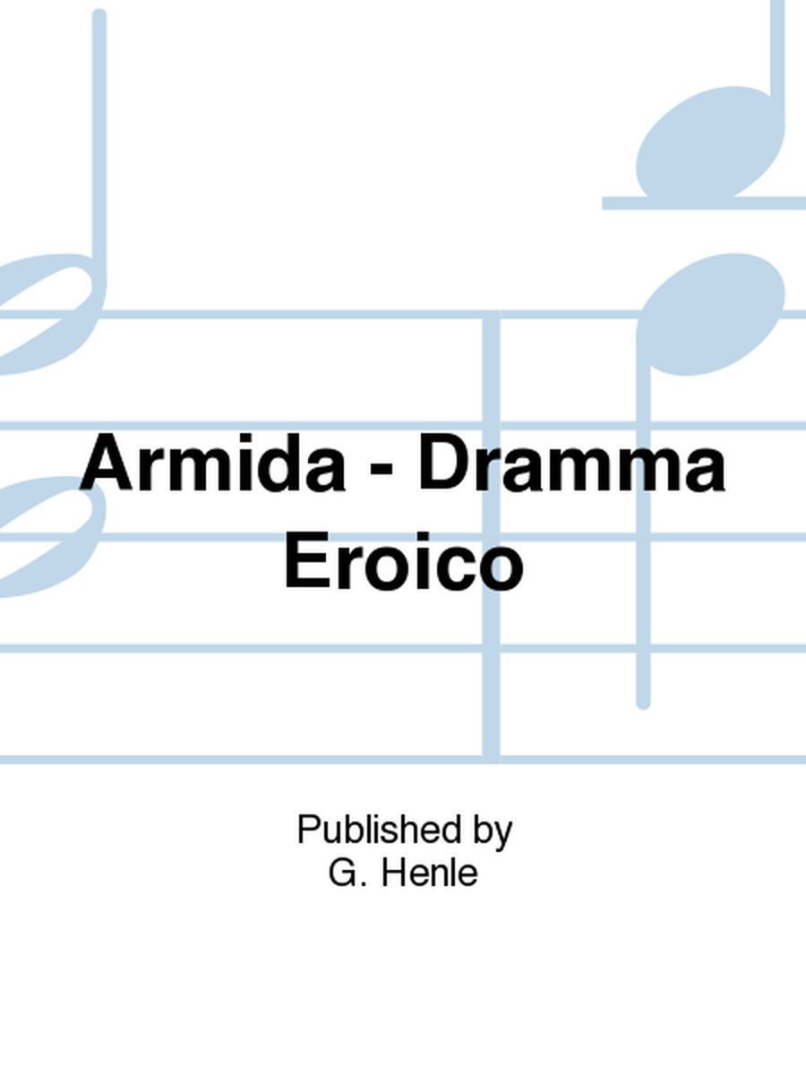 Armida - Dramma Eroico