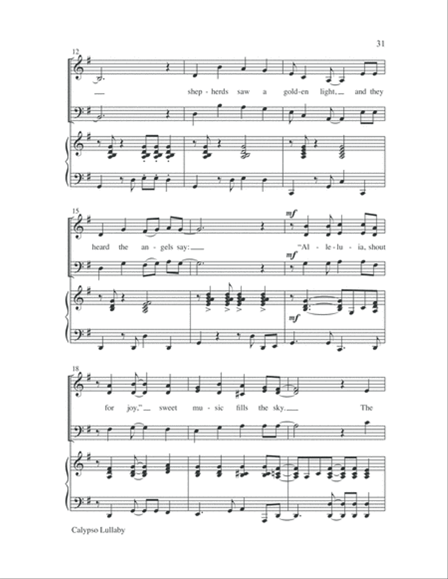 Easy Settings 2 3-Part scores gallery preview page 33