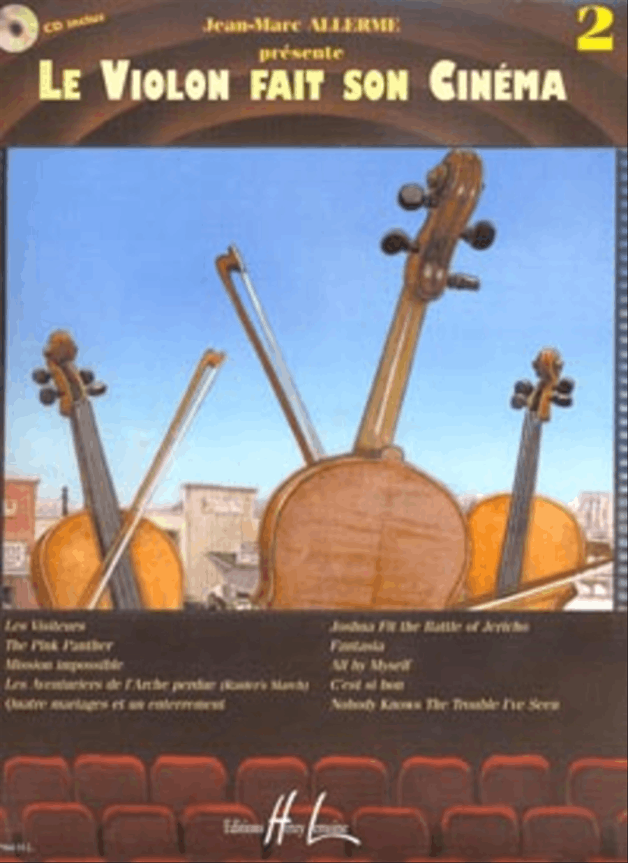 Le violon fait son cinema - Volume 2 Violin Solo scores gallery preview page 1