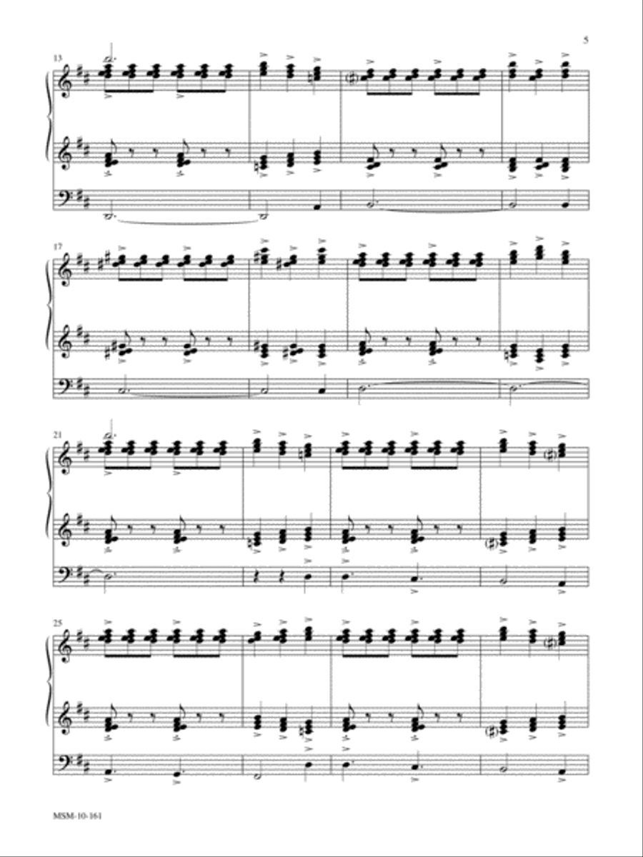 Christmas Joy Organ scores gallery preview page 4