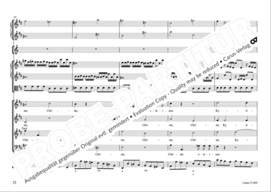 Messa per il Santissimo Natale 4-Part scores gallery preview page 13