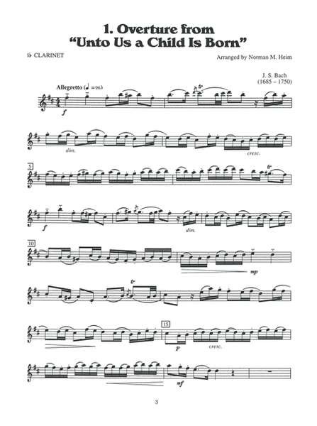 Solo Pieces for the Advanced Clarinetist