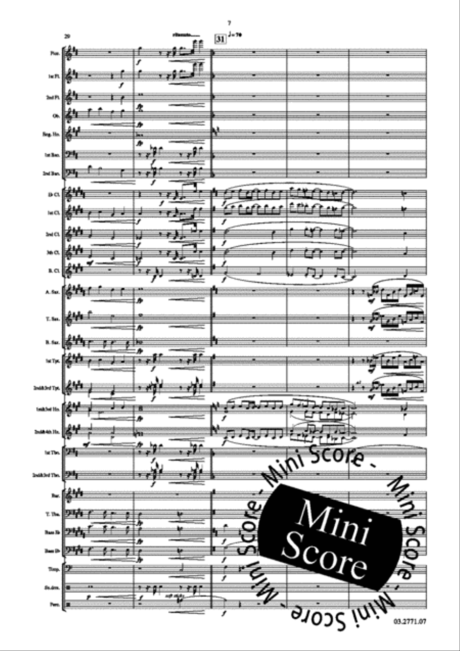 Bound Sketches Concert Band scores gallery preview page 9