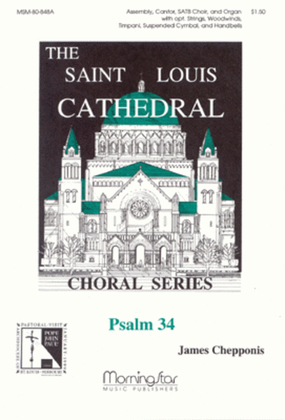 Book cover for Psalm 34 (Choral Score)
