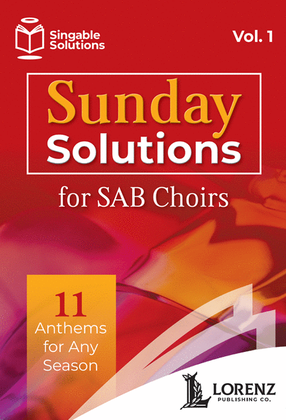 Book cover for Sunday Solutions for SAB Choirs