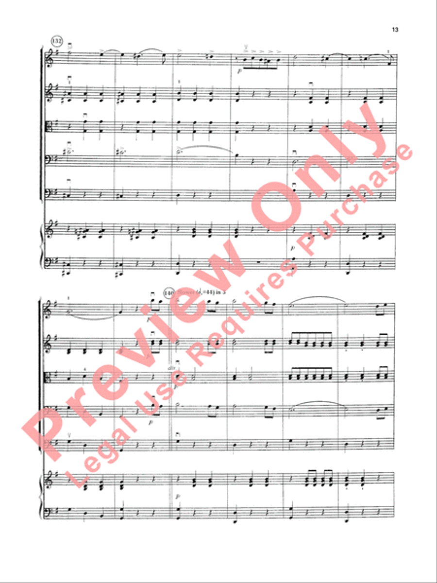 The Merry Widow String Orchestra scores gallery preview page 14
