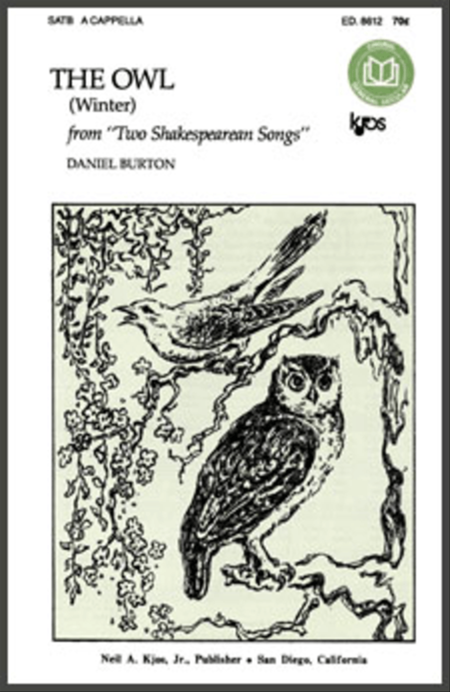 The Owl The Owl 4-Part scores gallery preview page 1