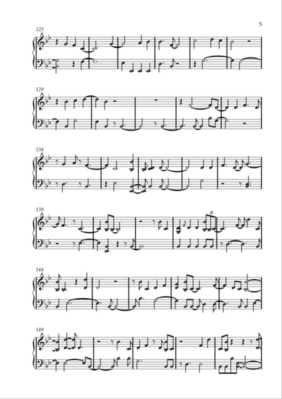 Promises Promises Easy Piano scores gallery preview page 5