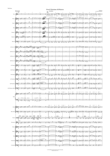 Good Christians All Rejoice Key F Vocal with Pops Orchestra image number null