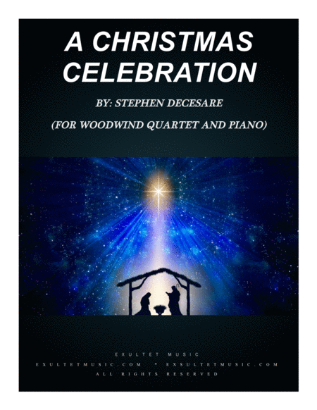 A Christmas Celebration (for Woodwind Quartet and Piano) image number null