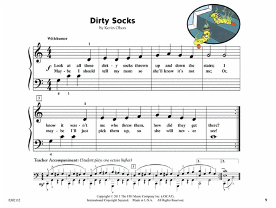 In Recital! with Little Pieces for Little Fingers (NFMC) Piano Method scores gallery preview page 4
