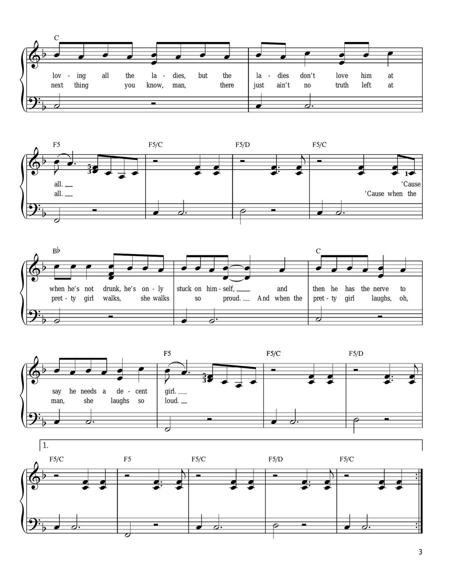 Posters Easy Piano scores gallery preview page 3