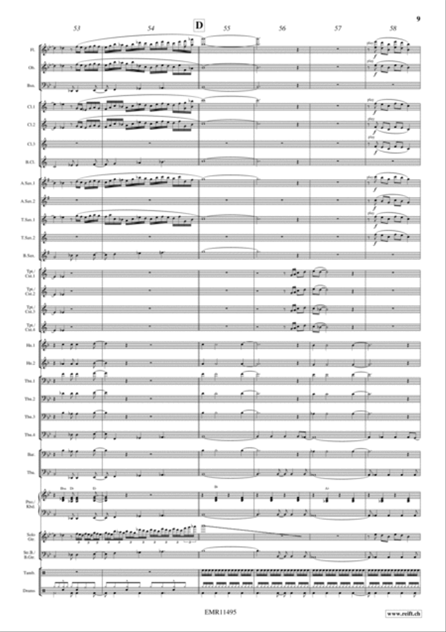 Beverly Hills 90210 Concert Band scores gallery preview page 10