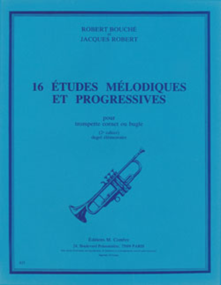 Etudes melodiques et progressives (16) - Volume 2
