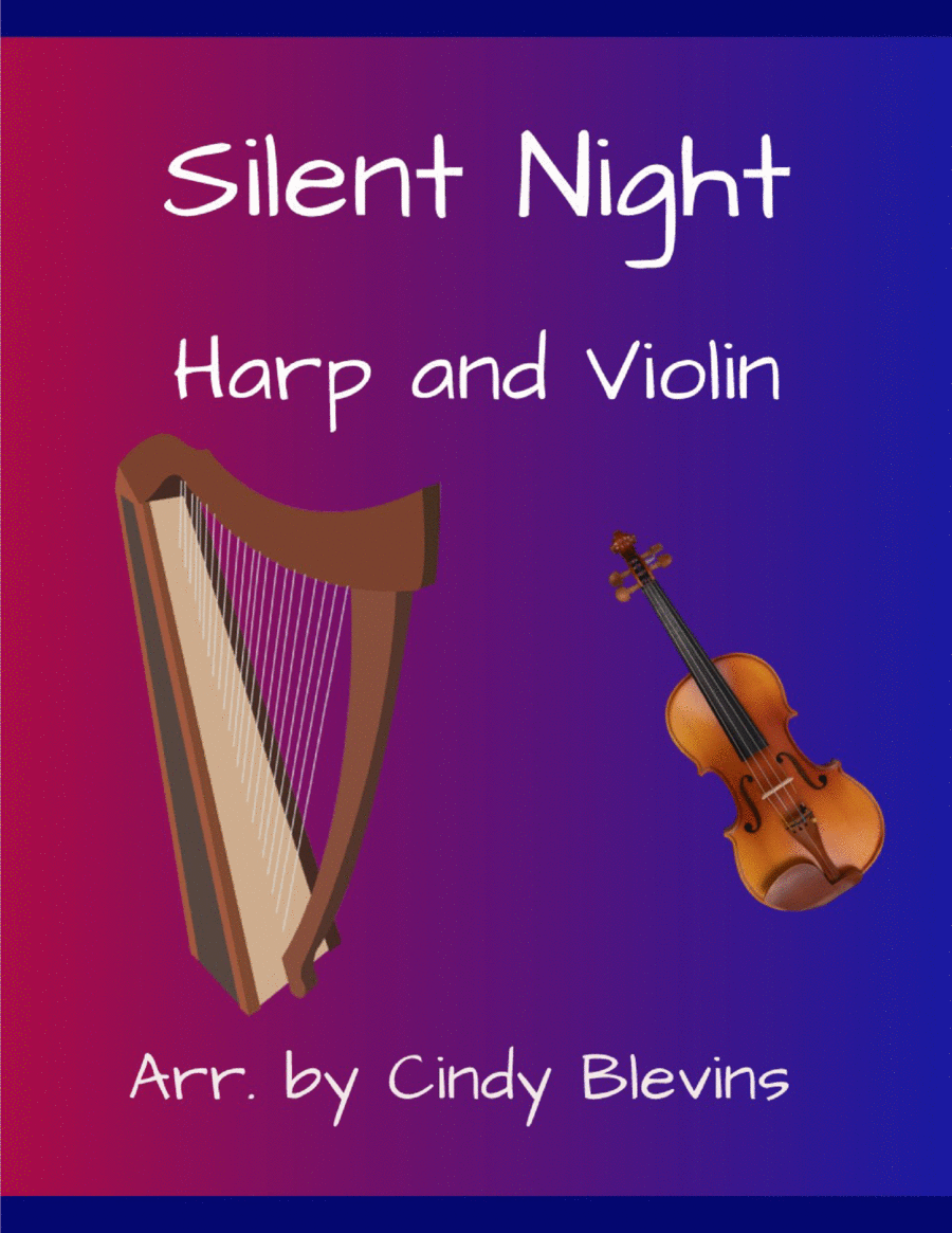 Silent Night, for Harp and Violin image number null