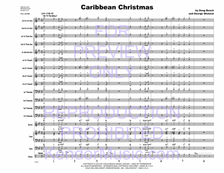 Caribbean Christmas (Full Score)
