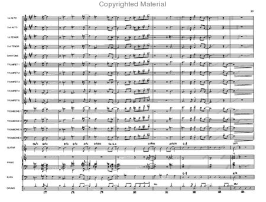 Northern Encounter Northern Encounter Jazz Ensemble scores gallery preview page 24