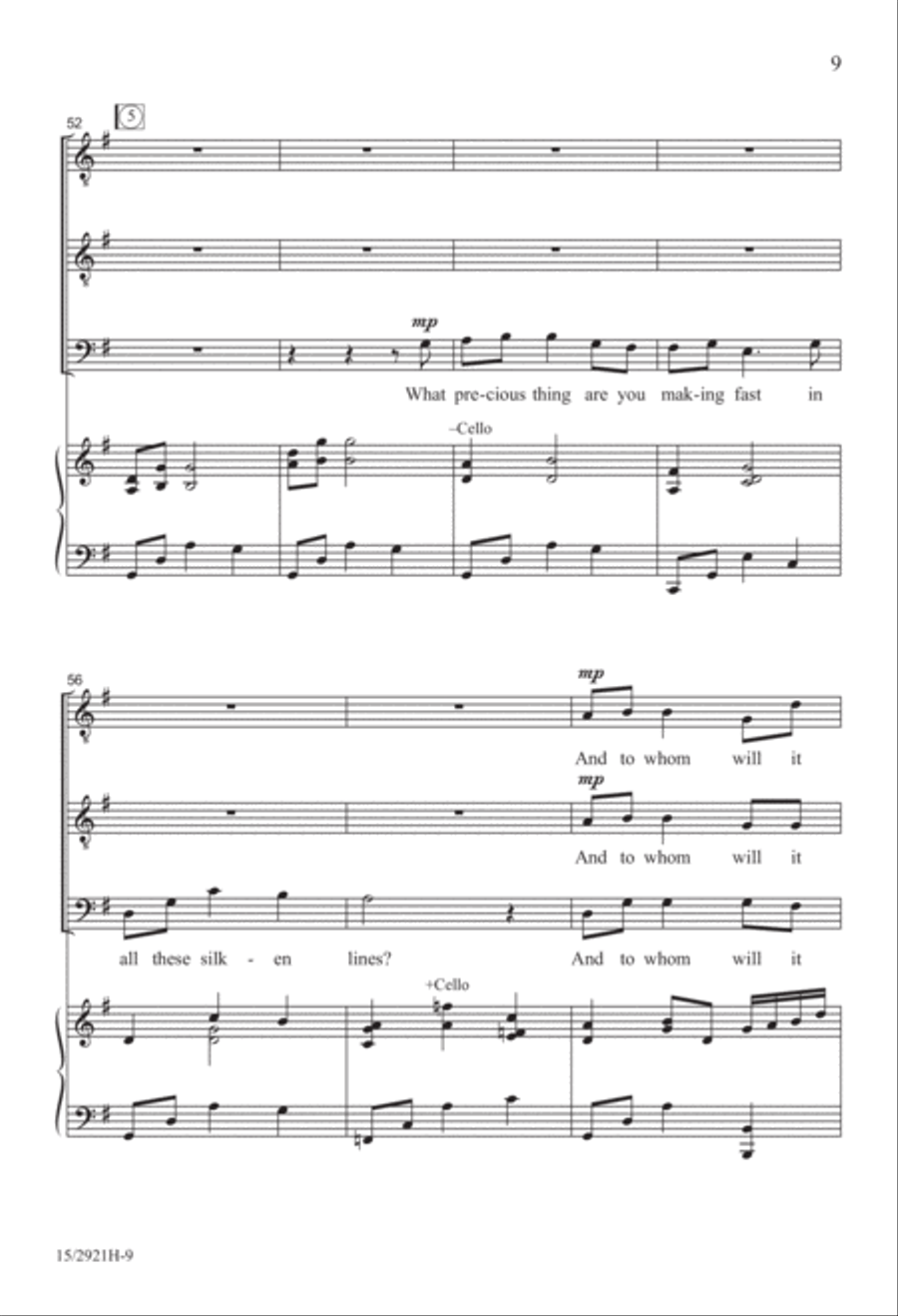 Where Dwells the Soul of My Love TTB scores gallery preview page 9