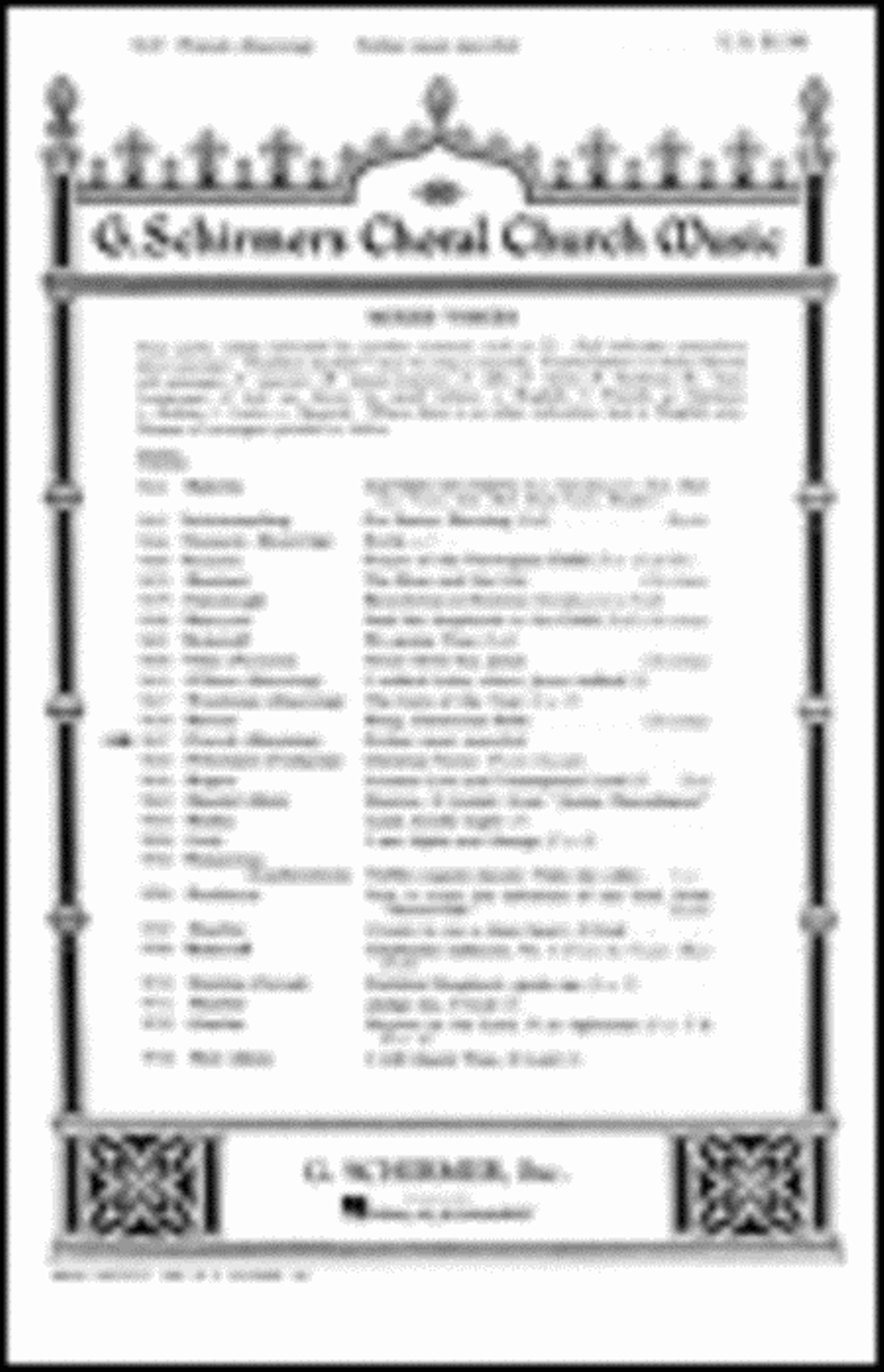Father Most Merciful Gr/Eng Panis Angelicus 4-Part scores gallery preview page 1