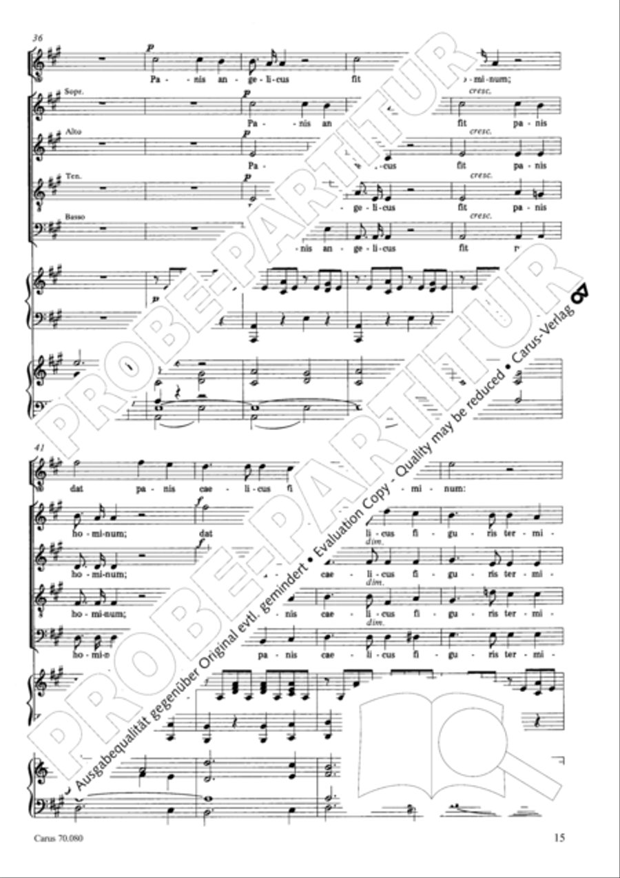 Five Short Sacred Compositions (Funf kleinere Kirchenwerke) Score scores gallery preview page 29