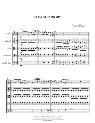 Eleanor Rigby - Score Only