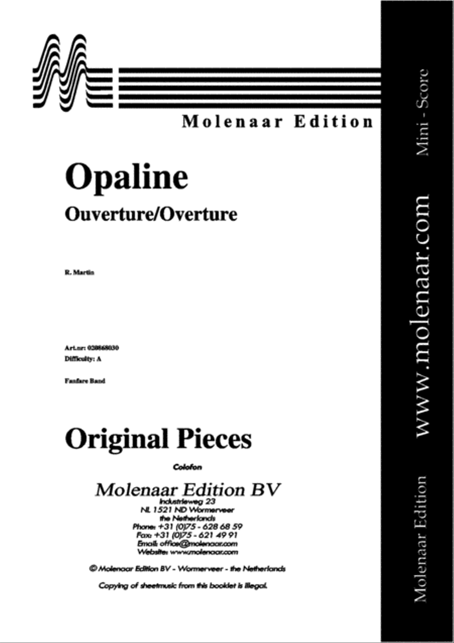 Opaline Fanfare Band scores gallery preview page 2