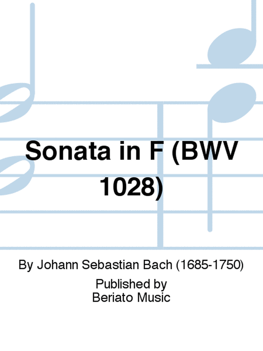 Sonata in F (BWV 1028)