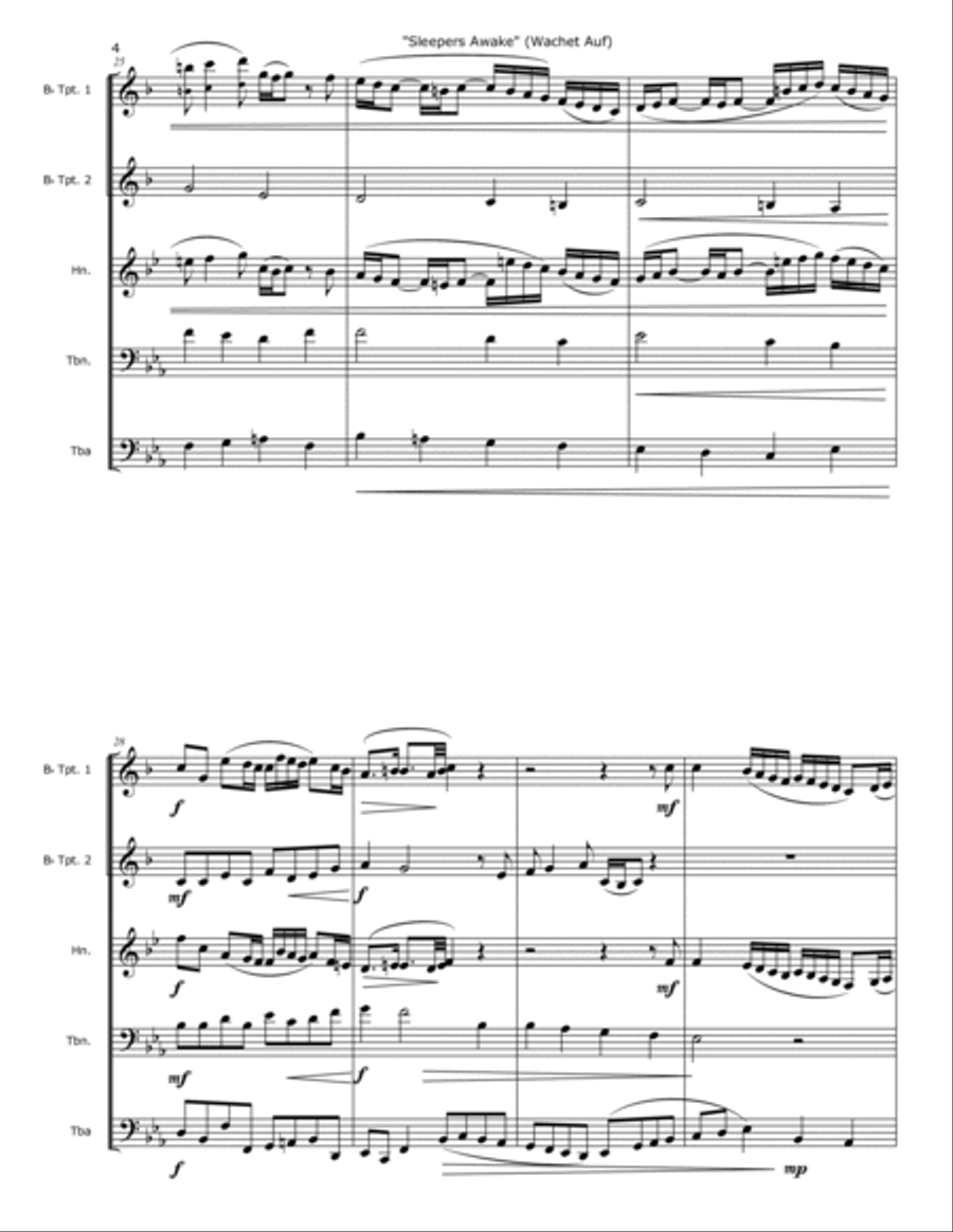 Bach - Wachet Auf (