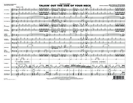 Talkin' Out The Side Of Your Neck - Full Score