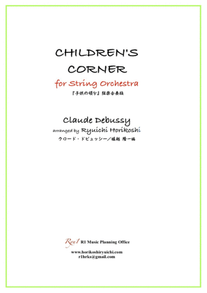 CHILDREN'S CORNER for String Orchestra