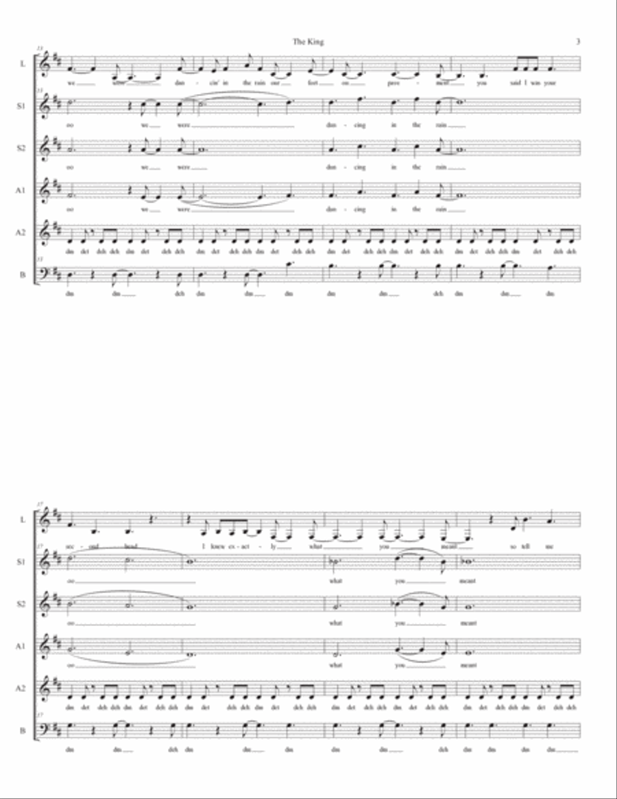 The King The King SSAA scores gallery preview page 3