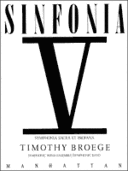 Sinfonia V: Symphonia Sacra et Profana image number null