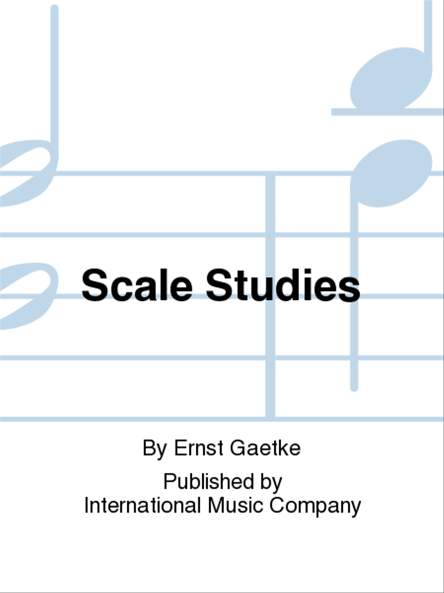 Scale Studies Trombone scores gallery preview page 1