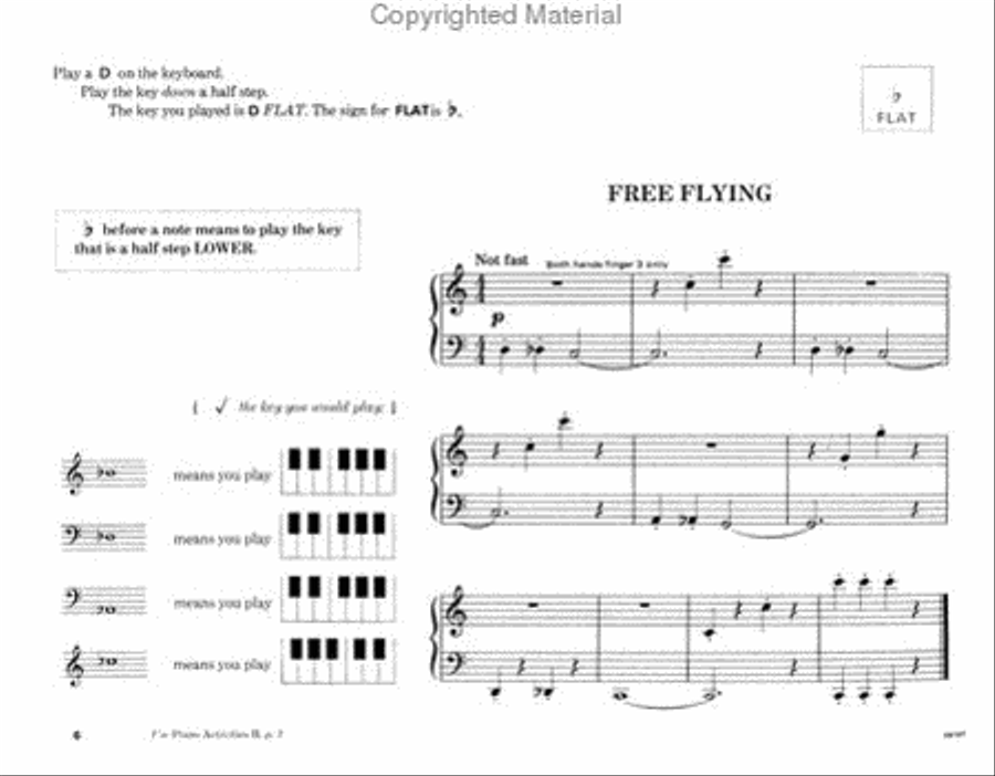 Music Pathways - Piano Discoveries B Piano Method scores gallery preview page 3