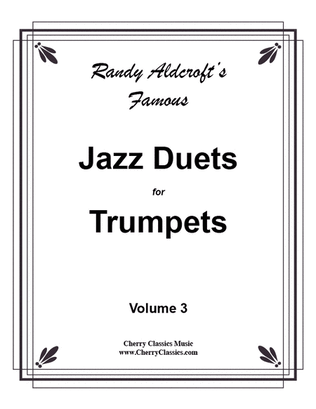 Book cover for Famous Jazz Duets, v. 3 - Trumpet Duet